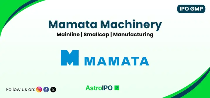 Mamata Machinery IPO GMP - AstroIPO