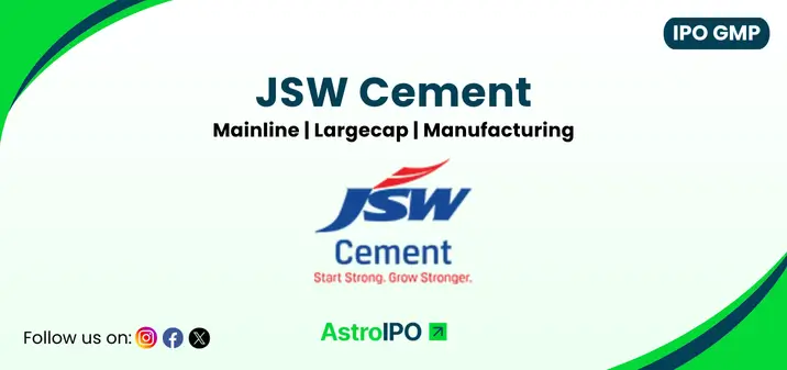 JSW Cement IPO GMP - AstroIPO