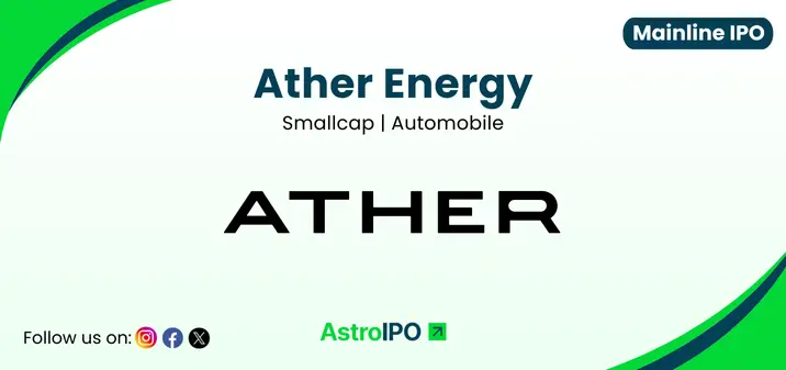 Ather Energy IPO - AstroIPO