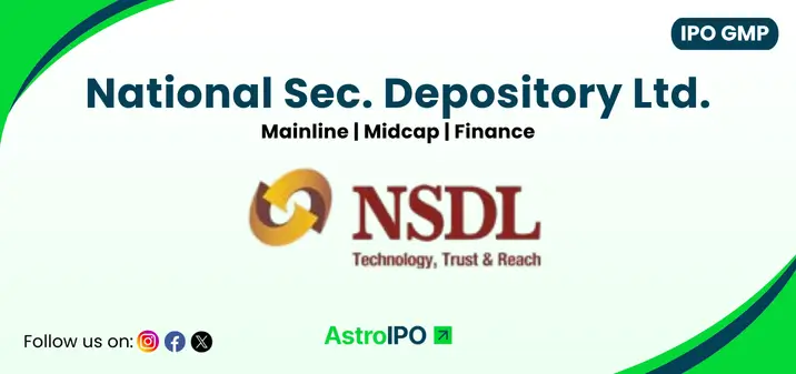 NSDL IPO GMP - AstroIPO