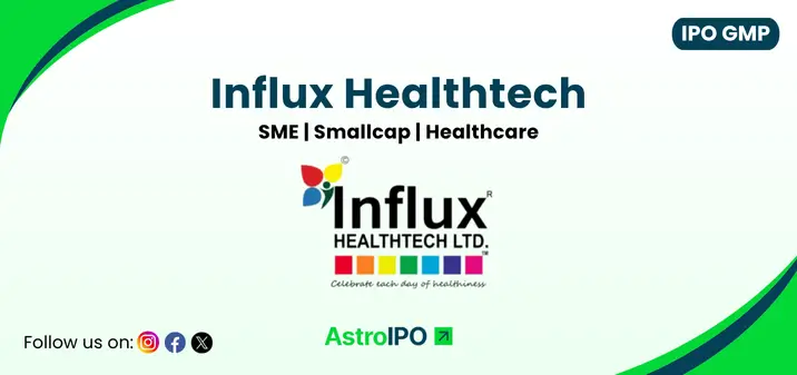 Influx Healthtech IPO GMP - AstroIPO