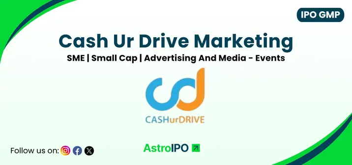 Cash Ur Drive Marketing IPO GMP - AstroIPO