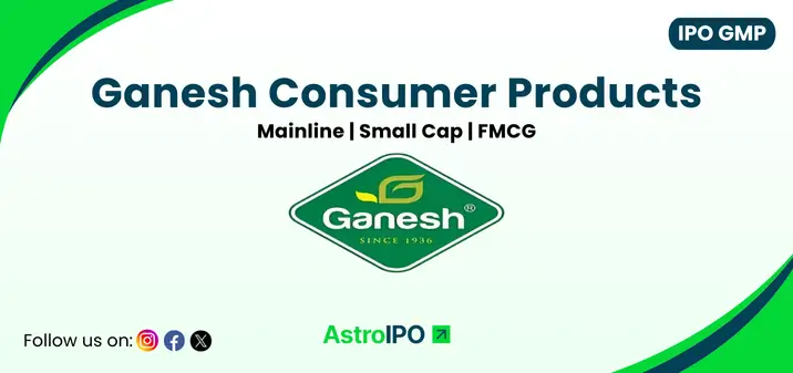 Ganesh Consumer Products IPO GMP - AstroIPO
