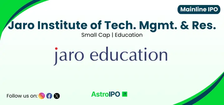 Jaro Institute IPO - AstroIPO