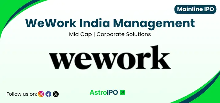 WeWork India IPO - AstroIPO