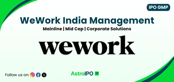 WeWork India IPO GMP - AstroIPO