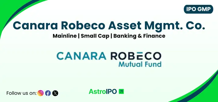 Canara Robeco IPO GMP - AstroIPO