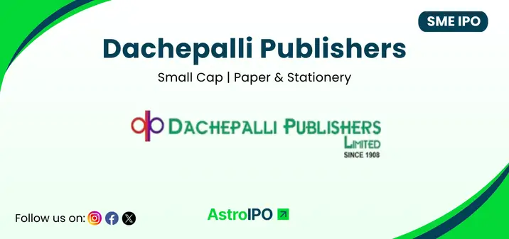 Dachepalli Publishers IPO - AstroIPO
