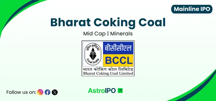 Bharat Coking Coal IPO - AstroIPO