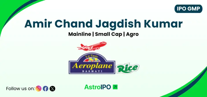 Amir Chand Jagdish Kumar IPO GMP - AstroIPO